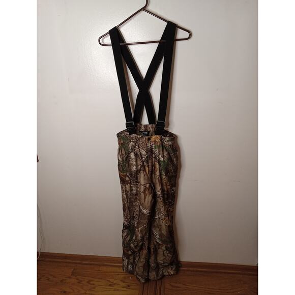 Gander Mountain Men's Size XL Guide Series CAMOFLAUGE LITE WEIGHT HUNTING BIBS - Picture 1 of 9